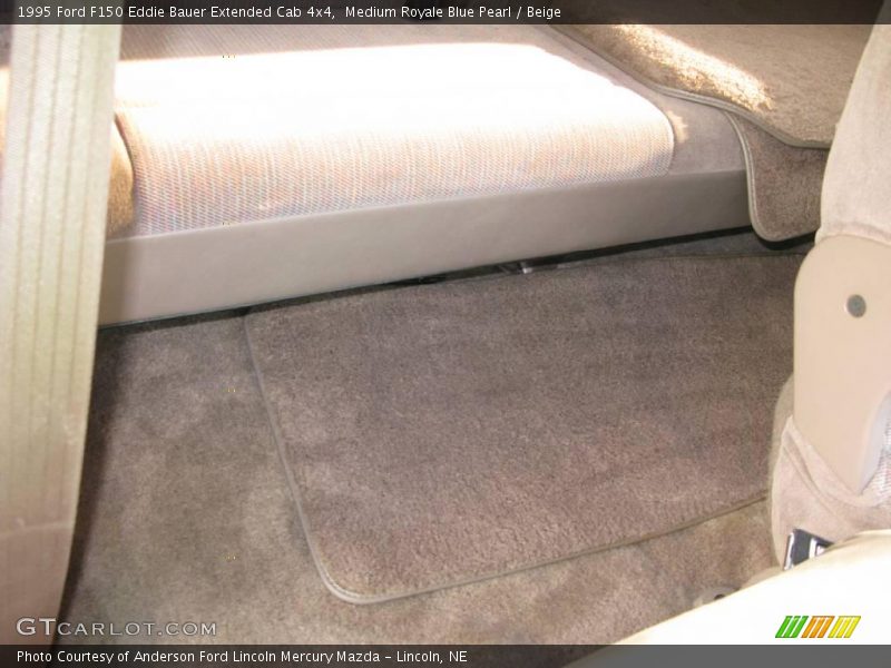 Rear Seat of 1995 F150 Eddie Bauer Extended Cab 4x4