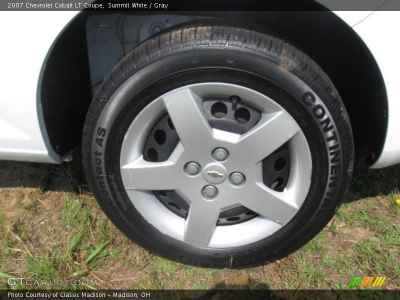Summit White / Gray 2007 Chevrolet Cobalt LT Coupe