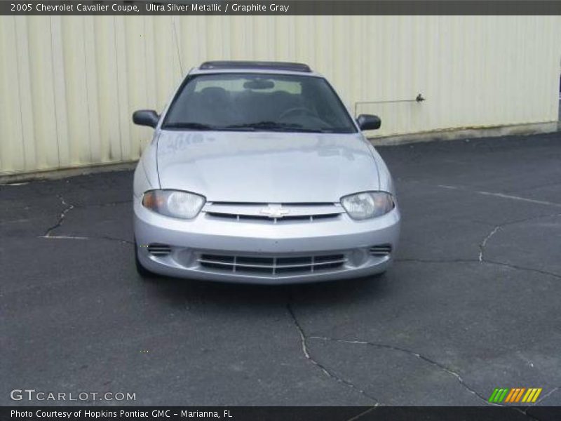 Ultra Silver Metallic / Graphite Gray 2005 Chevrolet Cavalier Coupe