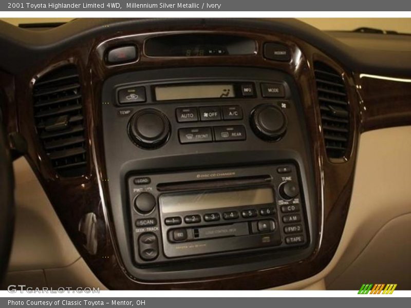 Millennium Silver Metallic / Ivory 2001 Toyota Highlander Limited 4WD