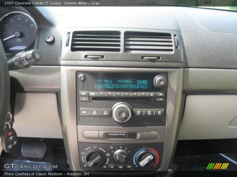 Summit White / Gray 2007 Chevrolet Cobalt LT Coupe