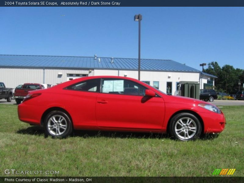 Absolutely Red / Dark Stone Gray 2004 Toyota Solara SE Coupe