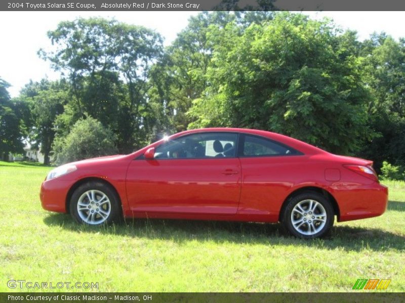 Absolutely Red / Dark Stone Gray 2004 Toyota Solara SE Coupe