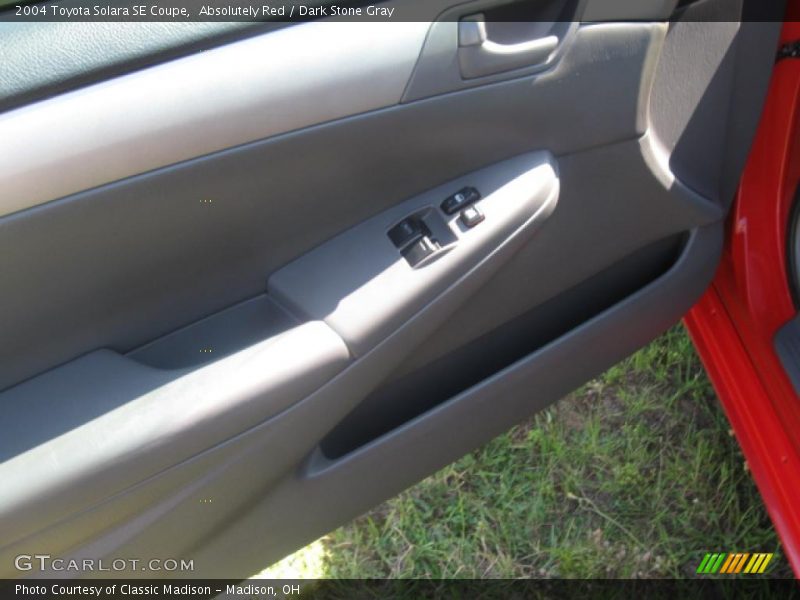 Absolutely Red / Dark Stone Gray 2004 Toyota Solara SE Coupe