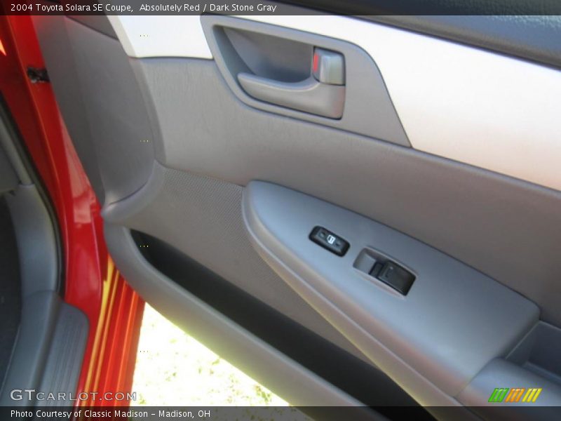 Absolutely Red / Dark Stone Gray 2004 Toyota Solara SE Coupe