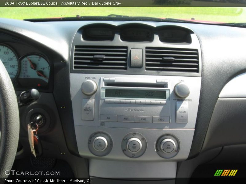 Absolutely Red / Dark Stone Gray 2004 Toyota Solara SE Coupe