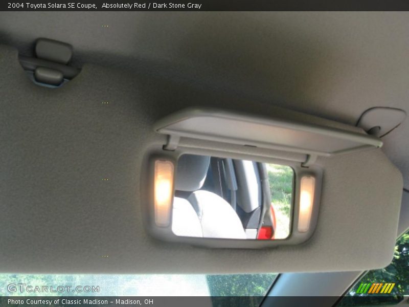 Absolutely Red / Dark Stone Gray 2004 Toyota Solara SE Coupe