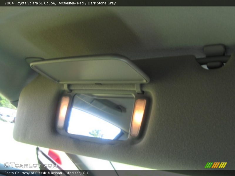 Absolutely Red / Dark Stone Gray 2004 Toyota Solara SE Coupe