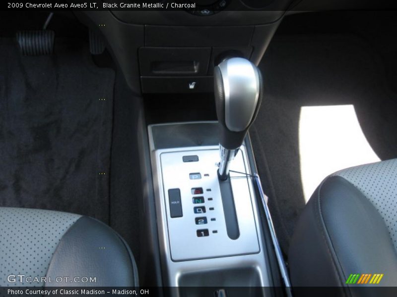 Black Granite Metallic / Charcoal 2009 Chevrolet Aveo Aveo5 LT