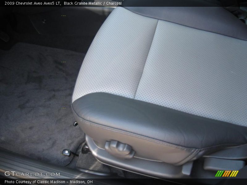 Black Granite Metallic / Charcoal 2009 Chevrolet Aveo Aveo5 LT