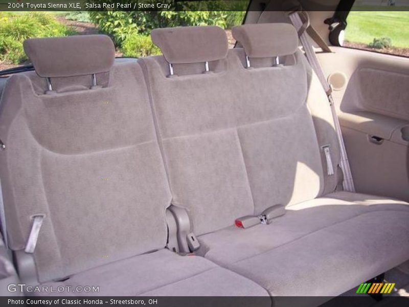 Salsa Red Pearl / Stone Gray 2004 Toyota Sienna XLE
