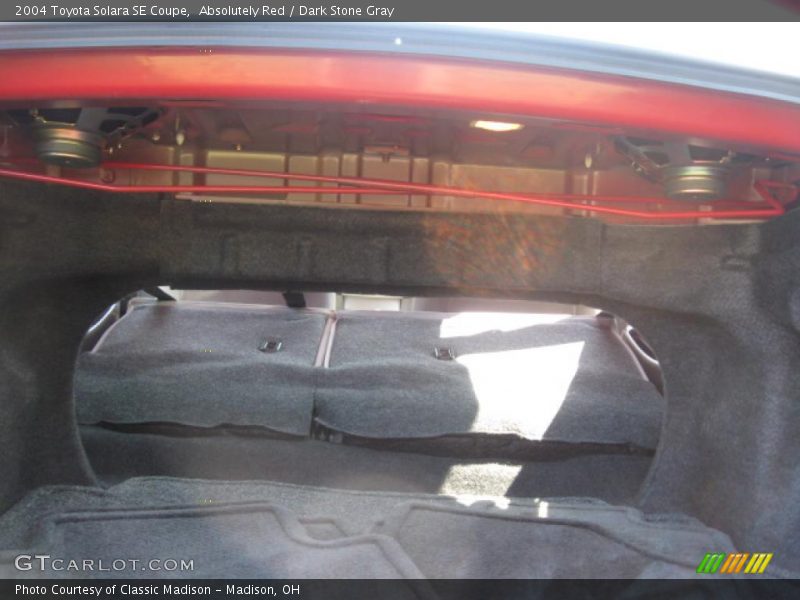 Absolutely Red / Dark Stone Gray 2004 Toyota Solara SE Coupe