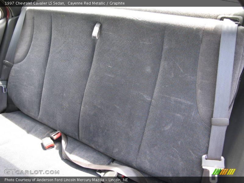 Cayenne Red Metallic / Graphite 1997 Chevrolet Cavalier LS Sedan