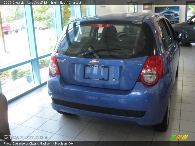 Bright Blue / Charcoal 2009 Chevrolet Aveo Aveo5 LT