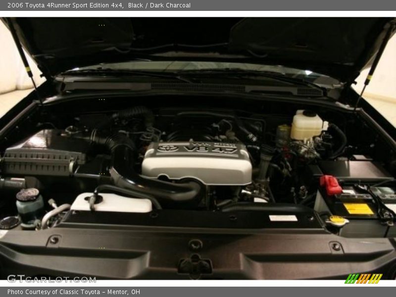 Black / Dark Charcoal 2006 Toyota 4Runner Sport Edition 4x4