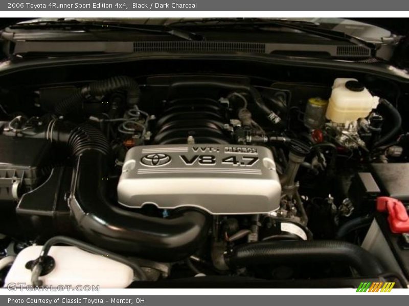 Black / Dark Charcoal 2006 Toyota 4Runner Sport Edition 4x4