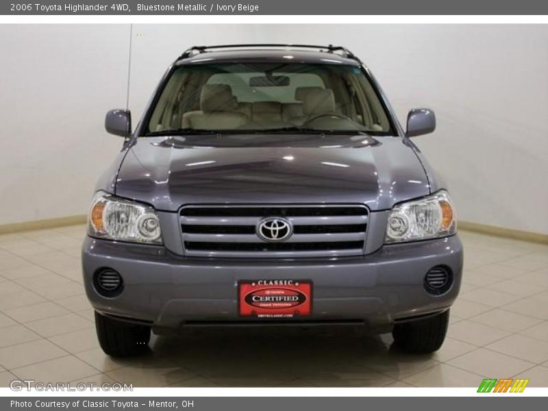 Bluestone Metallic / Ivory Beige 2006 Toyota Highlander 4WD