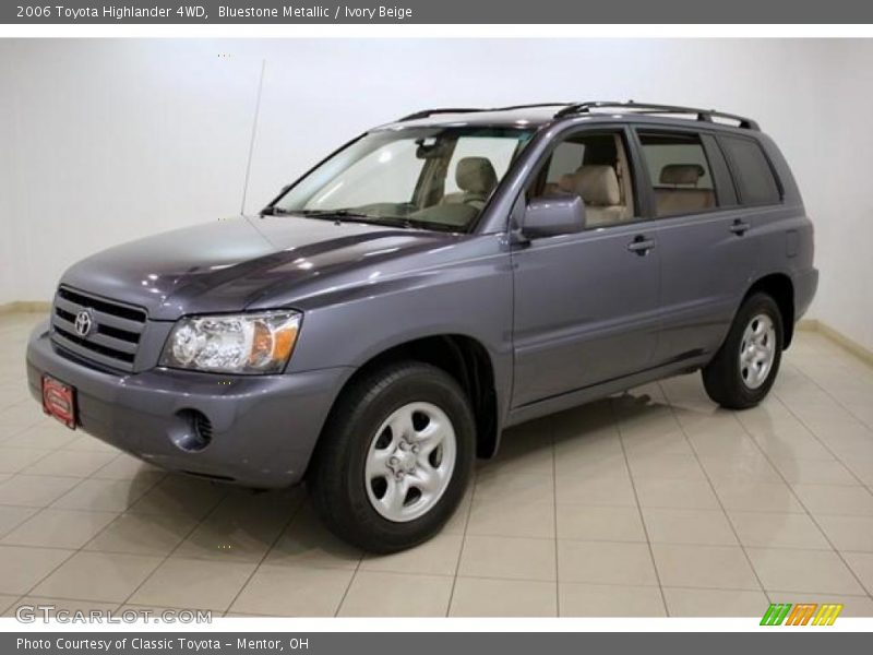 Bluestone Metallic / Ivory Beige 2006 Toyota Highlander 4WD