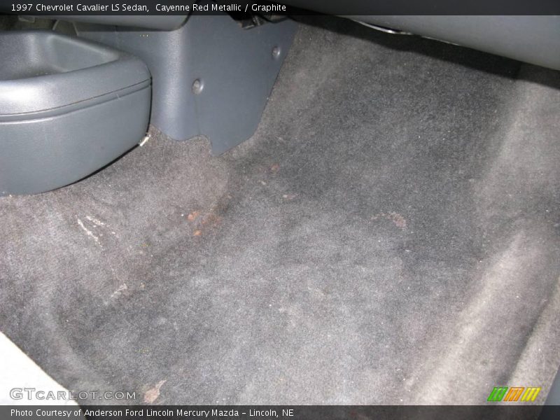 Cayenne Red Metallic / Graphite 1997 Chevrolet Cavalier LS Sedan