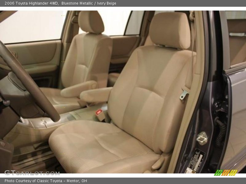 Bluestone Metallic / Ivory Beige 2006 Toyota Highlander 4WD