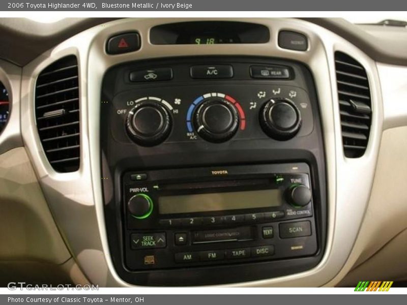 Bluestone Metallic / Ivory Beige 2006 Toyota Highlander 4WD