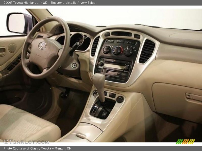 Bluestone Metallic / Ivory Beige 2006 Toyota Highlander 4WD