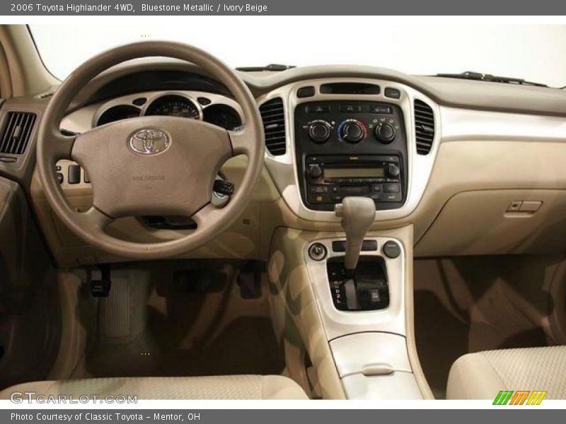 Bluestone Metallic / Ivory Beige 2006 Toyota Highlander 4WD