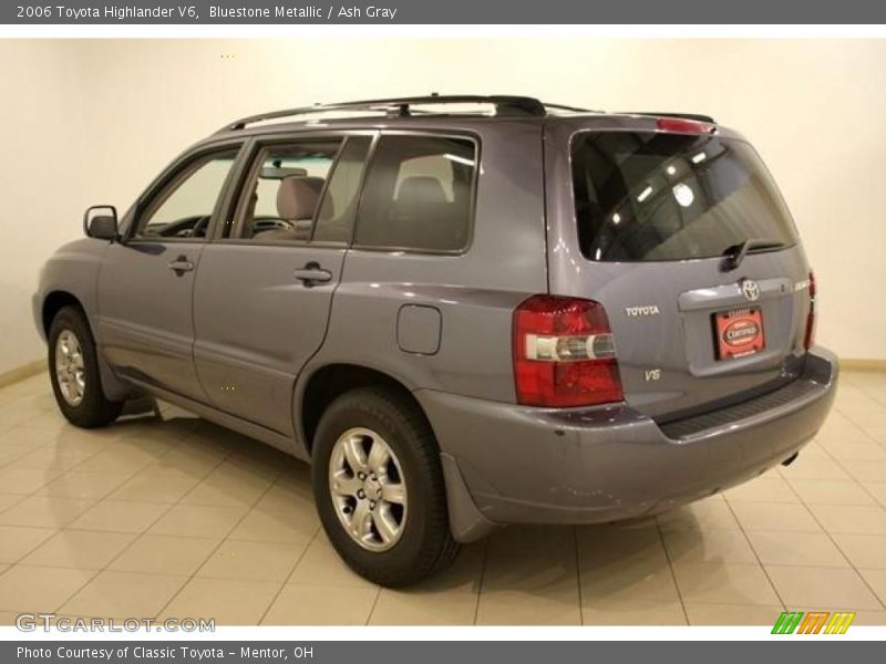 Bluestone Metallic / Ash Gray 2006 Toyota Highlander V6