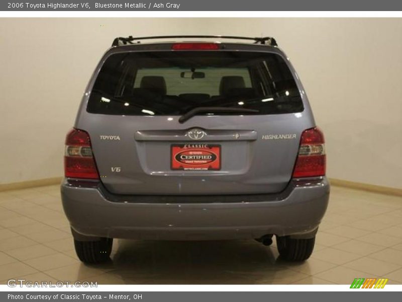 Bluestone Metallic / Ash Gray 2006 Toyota Highlander V6