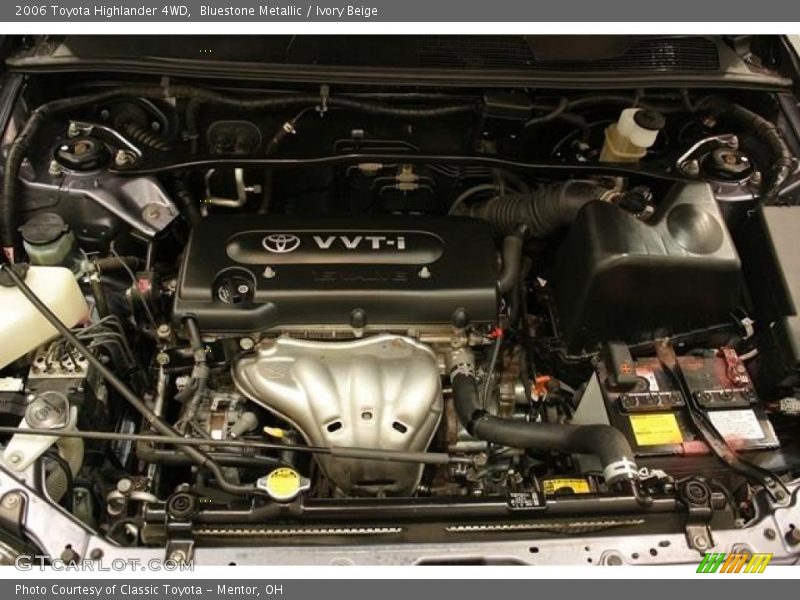 Bluestone Metallic / Ivory Beige 2006 Toyota Highlander 4WD