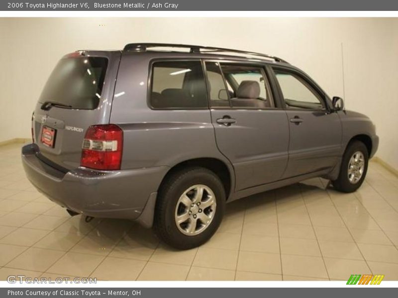 Bluestone Metallic / Ash Gray 2006 Toyota Highlander V6
