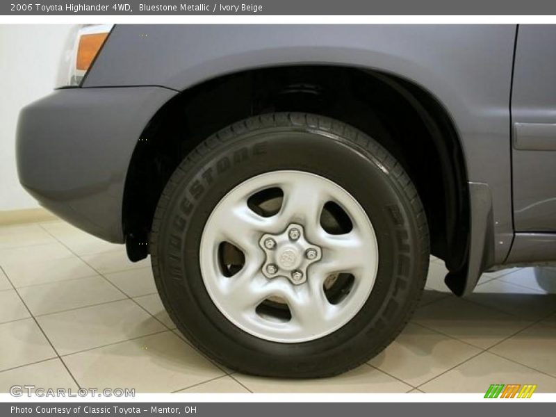 Bluestone Metallic / Ivory Beige 2006 Toyota Highlander 4WD