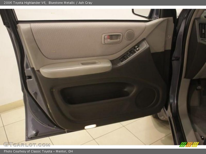 Bluestone Metallic / Ash Gray 2006 Toyota Highlander V6