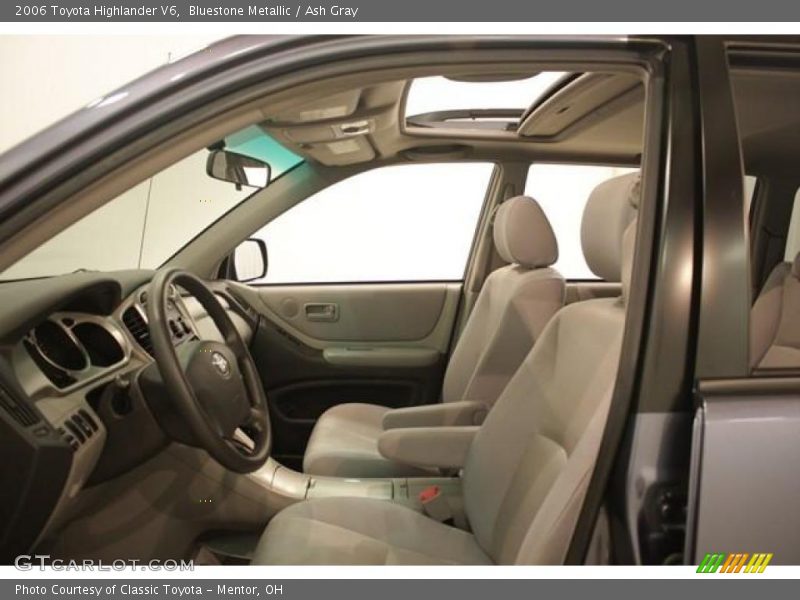 Bluestone Metallic / Ash Gray 2006 Toyota Highlander V6