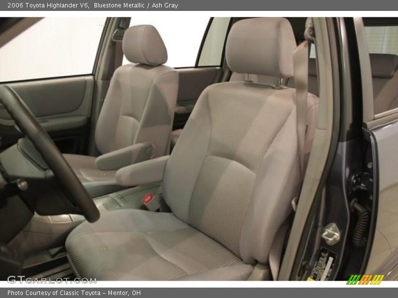 Bluestone Metallic / Ash Gray 2006 Toyota Highlander V6