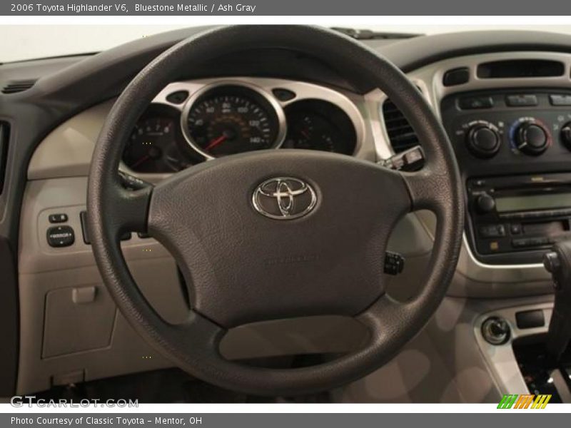 Bluestone Metallic / Ash Gray 2006 Toyota Highlander V6
