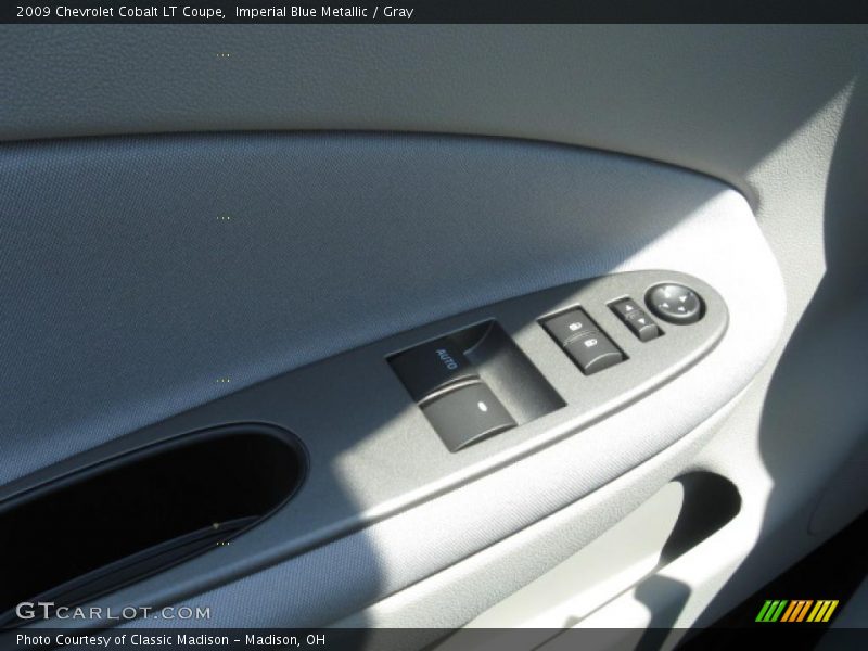 Imperial Blue Metallic / Gray 2009 Chevrolet Cobalt LT Coupe