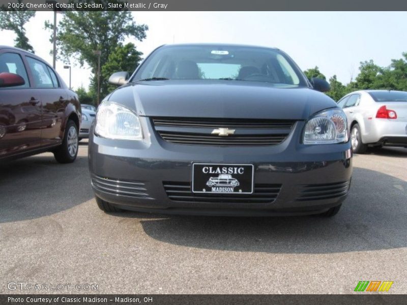 Slate Metallic / Gray 2009 Chevrolet Cobalt LS Sedan