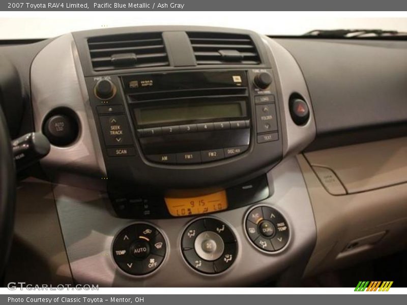 Pacific Blue Metallic / Ash Gray 2007 Toyota RAV4 Limited