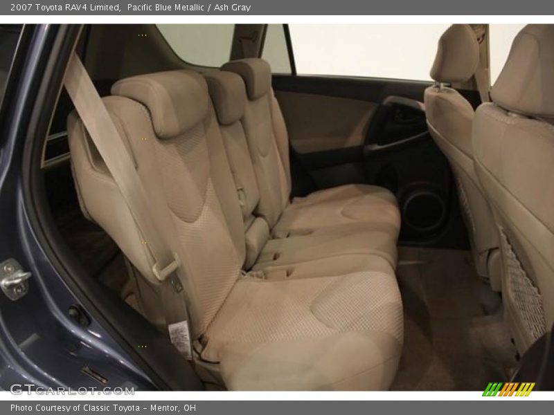 Pacific Blue Metallic / Ash Gray 2007 Toyota RAV4 Limited