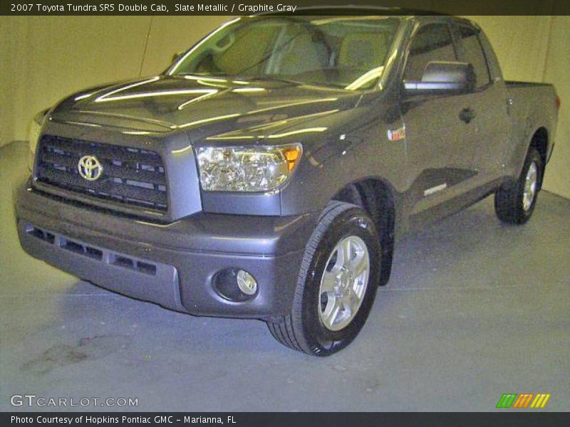 Slate Metallic / Graphite Gray 2007 Toyota Tundra SR5 Double Cab