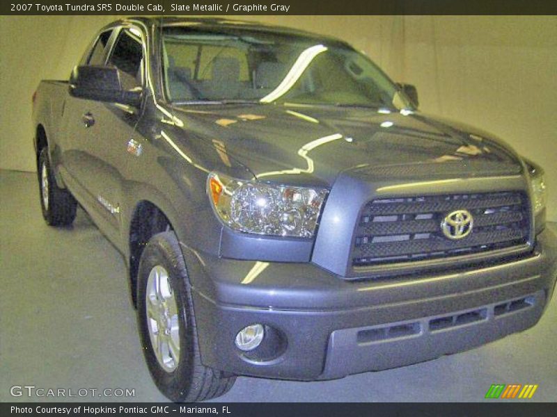 Slate Metallic / Graphite Gray 2007 Toyota Tundra SR5 Double Cab