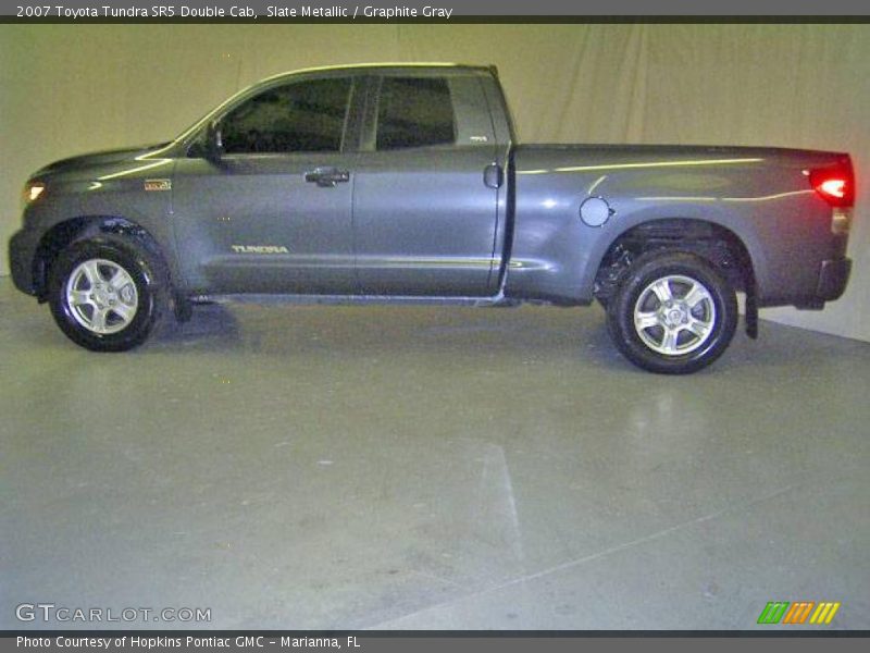 Slate Metallic / Graphite Gray 2007 Toyota Tundra SR5 Double Cab