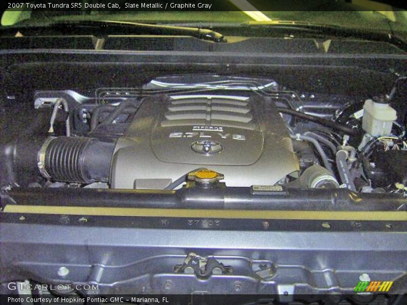 Slate Metallic / Graphite Gray 2007 Toyota Tundra SR5 Double Cab