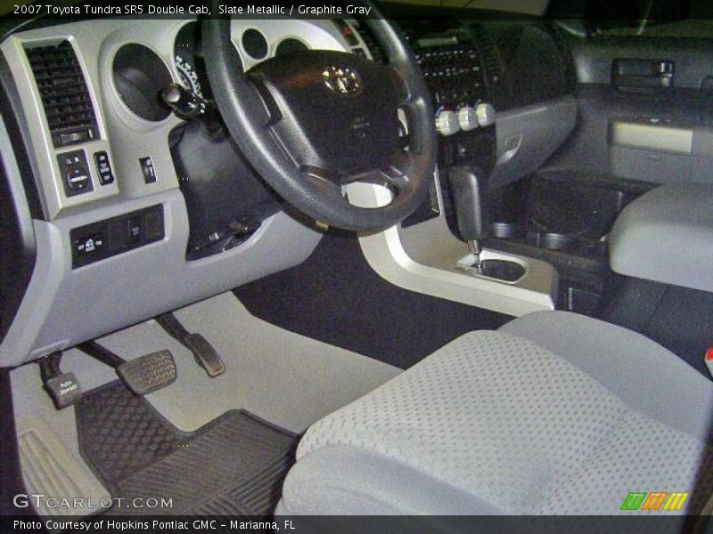 Slate Metallic / Graphite Gray 2007 Toyota Tundra SR5 Double Cab