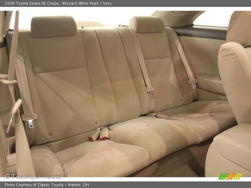 Blizzard White Pearl / Ivory 2008 Toyota Solara SE Coupe