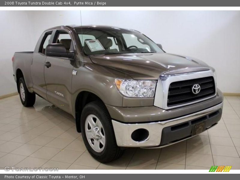 Pyrite Mica / Beige 2008 Toyota Tundra Double Cab 4x4