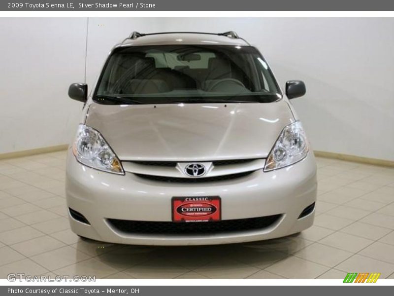 Silver Shadow Pearl / Stone 2009 Toyota Sienna LE