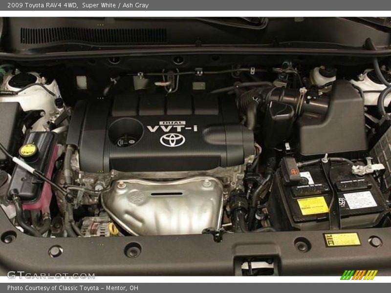 Super White / Ash Gray 2009 Toyota RAV4 4WD