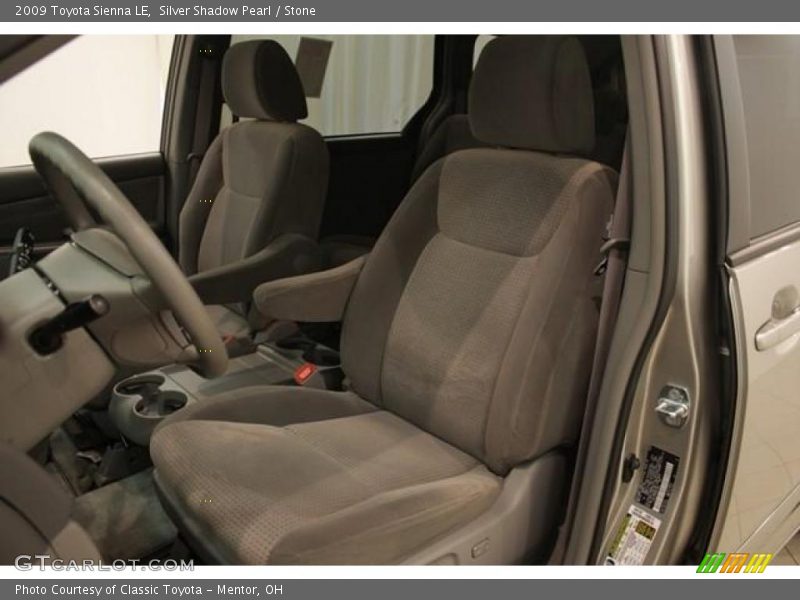 Silver Shadow Pearl / Stone 2009 Toyota Sienna LE